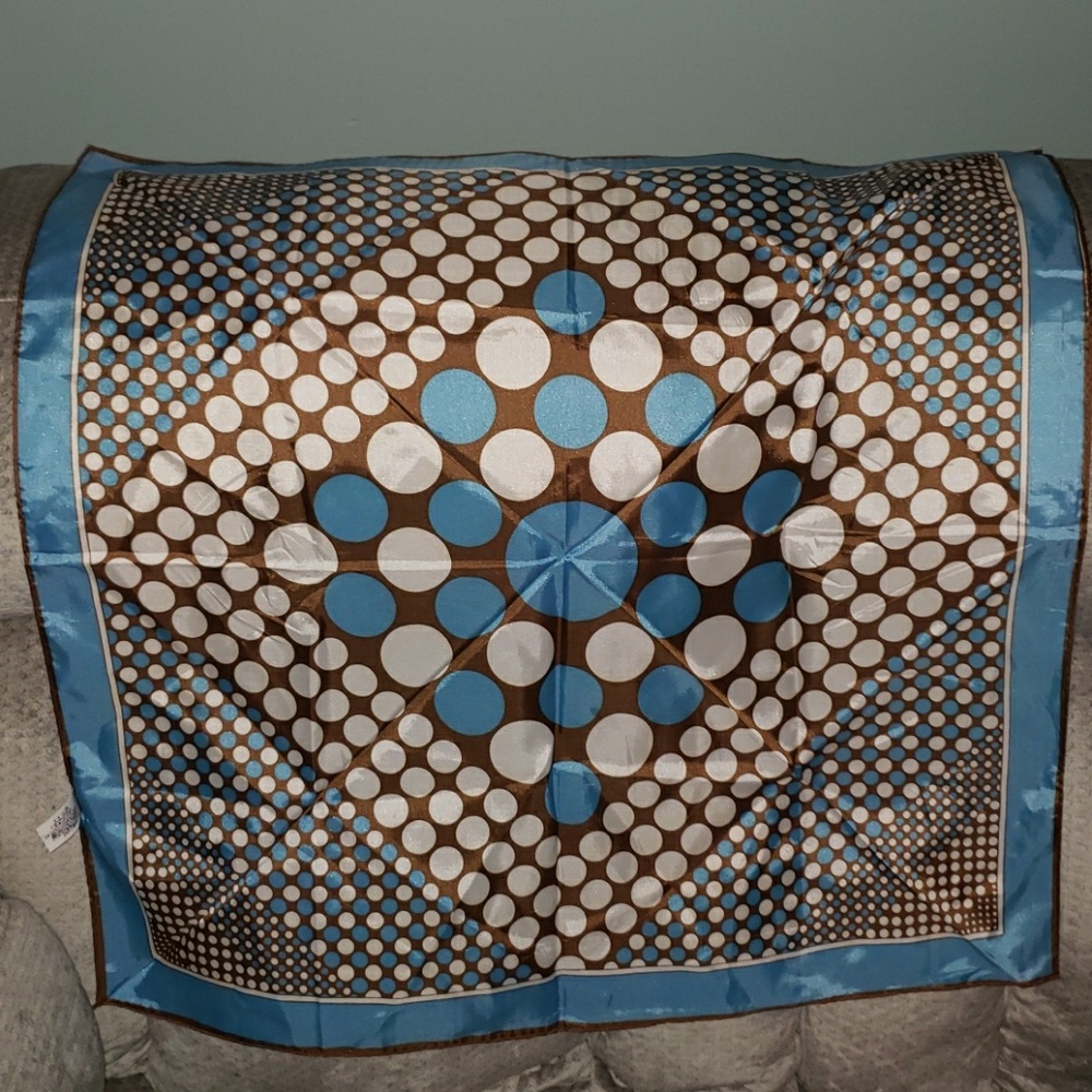Vintage Jason Maxwell Scarf Circa 1970's - Picture 8 of 12